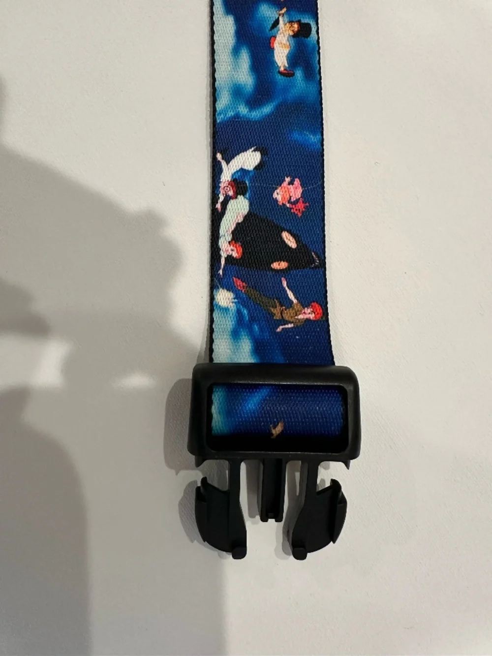 NWOT Disney Peter Pan Dog Collar Medium Large Dog - Flying Scene - Never Used